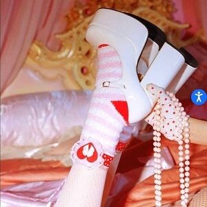 JEFFREY Campbell Mary Jane Platform Pump women size 6.5